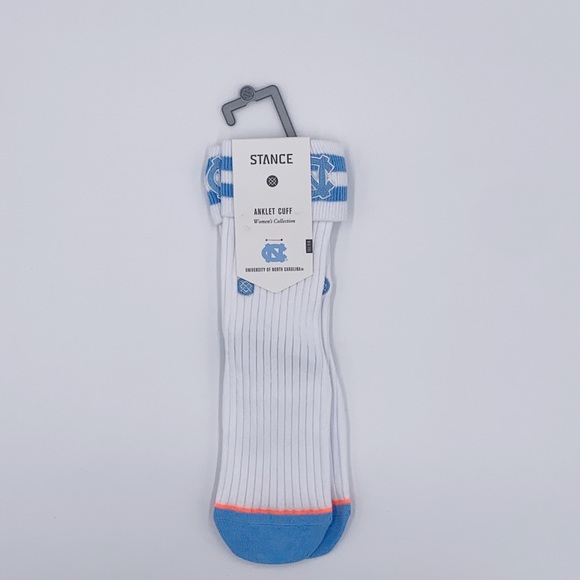 Stance Women's Blue North Carolina Anklet Socks - Picture 4 of 7